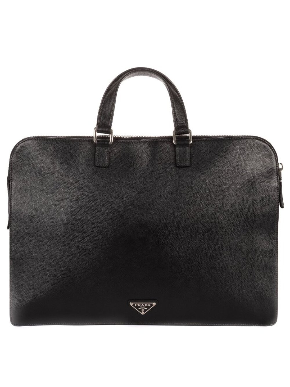 Prada Business Bag Black Saffiano Luxe Leather - Picture 1 of 11
